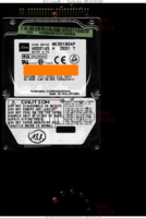 Toshiba H ZE01 T MK3018GAP HDD2165 N.A. PHILIPPINES  PATA front side