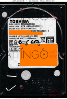 Toshiba MG01ABD050 MG01ABD050 HDKEB03AZA01 T 01MAY2013 Philippines  SATA front side