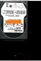 Toshiba MK2561GSYB MK2561GSYB HDD2F02  PHILIPPINES  SATA front side