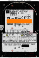 Toshiba MK3205MAV MK3205MAV HDD2912 C ZE01 T  Philippines  PATA front side