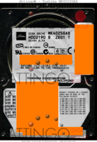 Toshiba MK4025GAS MK4025GAS HDD2190 S ZE01 T n.a. Philippines  PATA front side