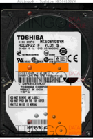 Toshiba MK5061GSYN MK5061GSYN 625237-    SATA front side