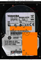 Toshiba MK5061GSYN MK5061GSYN HDD2F22 U TL01 T 24SEP2013 Philippines  SATA front side