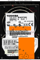 Toshiba MK8037GSX MK8037GSX HDD2D61BZL01   N723 SATA front side