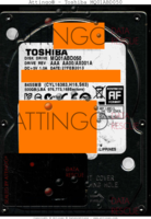 Toshiba MQ01ABD050 MQ01ABD050 HDKEB03A1A01 T 27FEB2013 Philippines  SATA front side