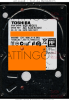 Toshiba MQ01ABD075 MQ01ABD075 HDKBB97AZA01 S 14DEC2011 China  SATA front side