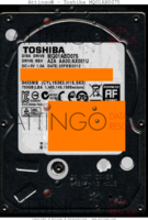Toshiba MQ01ABD075 MQ01ABD075 MQ01ABD075 25FEB2012   SATA front side