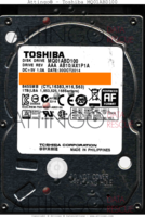 Toshiba MQ01ABD100 MQ01ABD100 MQ01ABD100 30 OCT 2014 PHILIPPINES  SATA front side