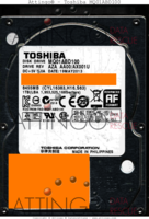 Toshiba MQ01ABD100 MQ01ABD100 MQ01ABD100 19MAY2013 Philippines  SATA front side