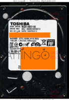 Toshiba MQ01ABD100 MQ01ABD100 MQ01ABD100 18APR2013 China  SATA front side