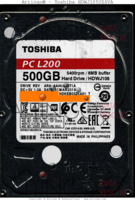 Toshiba PC L200 HDWJ105UZSVA HDKEB03ZKA01 T 31MAR2019 Philippines  SATA front side