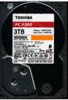 Toshiba PC P300 HDWD130UZSVA HDKPC08ZKA01 S SEP-2018 CHINA  SATA front side