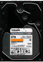 Toshiba Performance X300 HDETT10ZPA51 HDWF180UZSVA 20190802 Philippines GX0B SATA front side