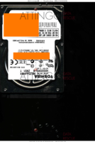 Toshiba S ZR01 T MK2546GSX HDD2D90 N.A. PHILIPPINES  SATA front side