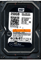 Western Digital Blue WD2500AAKX-00ERMA0 WD2500AAKX 03 FEB 2015 MALAYSIA  SAS front side