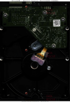 Western Digital Blue WD2500AAKX-00ERMA0 WD2500AAKX 03 FEB 2015 MALAYSIA  SAS back side