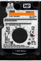 Western Digital Blue WD2500LPCX-24VHAT0 WD2500LPCX-24VHAT0 23 NOV 2015 Malaysia  SATA front side