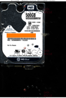 Western Digital Blue WD5000BMVW-11AJGS3 WD5000BMVW-11AJGS3 13 OCT 2014 Thailand  USB front side