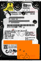 Western Digital Branded WD3200BMVS-11F9S0 WD3200BMVS-11F9S0 14 OCT 2008 Thailand  SATA front side