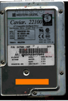 Western Digital Caviar 21000 WDAC21000-60H 99-004219-005 HA 22 OCT 97 MALAYSIA  PATA front side