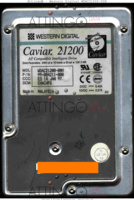 Western Digital Caviar 21200 WDAC21200-00H 99-004211-000 14 JAN 97 MALAYSIA  PATA front side