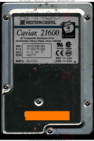 Western Digital Caviar 21600 WDAC21600-00H 99-004199-000 F3 31 MAY 97 MALAYSIA  PATA front side