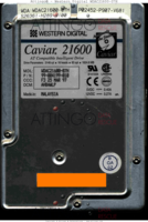 Western Digital Caviar 21600 WDAC21600-07H 99-004199-010 F3 25 Mar 97 MALAYSIA  PATA front side