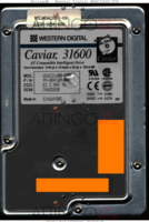 Western Digital Caviar 31600 WDAC31600-07H 99-004169-009 B3 5 MAY 96 SINGAPORE  PATA front side