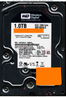 Western Digital Caviar Blue WD10EALX-009BA0 WD10EALX 03 MAY 2011   SATA front side