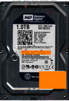 Western Digital Caviar Blue WD10EZEX-00RKKA0 WD10EZEX-00RKKA0 04 JUL 2012 Malaysia  SATA front side