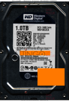 Western Digital Caviar Blue WD10EZEX-00RKKA0 WD10EZEX-00RKKA0 16 JUN 2012 Malaysia  SATA front side