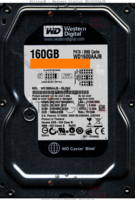 Western Digital Caviar Blue WD1600AAJB WD1600AAJB-00J3A0 20 APR 2011 Thailand  PATA front side