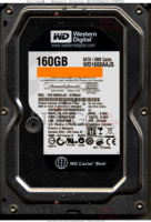 Western Digital Caviar Blue WD1600AAJS-07M0A0 WD1600AAJS-07M0A0 26 JUN 2009   SATA front side