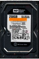 Western Digital Caviar Blue WD2500AAKS-00L9A0 WD2500AAKS-00L9A0 14 FEB 2009 Malaysia  SATA front side