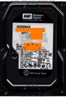 Western Digital Caviar Blue WD3200AAJS-60Z0A0 484054-003 16 JAN 2011   SATA front side