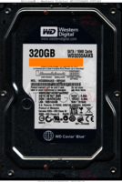Western Digital Caviar Blue WD3200AAKS-00V1A0 WD3200AAKS-00V1A0 08 OCT 2009 Malaysia  SATA front side
