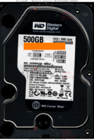 Western Digital Caviar Blue WD5000AAKB-00H8A0 WD5000AAKB-00H8A0 12 FEB 2009 Thailand  PATA front side