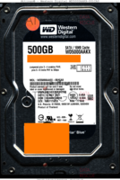 Western Digital Caviar Blue WD5000AAKX-001CA0 WD5000AAKX-001CA0 13 MAY 2011 Thailand  SATA front side