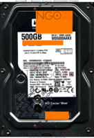 Western Digital Caviar Blue WD5000AAKX-07U6AA0 WD5000AAKX 10 OCT 2012   SATA front side