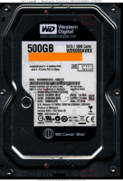 Western Digital Caviar Blue WD5000AVKX-635FY0 WD5000AVKX-635FY0 13 APR 2012 MALAYSIA  SATA front side