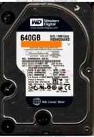 Western Digital Caviar Blue WD6400AAKS-22A7B2 9DCNR75TCP84903B92 14 NOV 2008   SATA front side