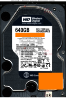 Western Digital Caviar Blue WD6400AAKS-22A7B2 WD6400AAKS-22A7B2 15 MAR 2009 Malaysia  SATA front side