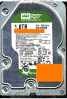 Western Digital Caviar Green WD10EADS-11M2B2 WD10EADS 10 JUN 2010 THAILAND  SATA front side