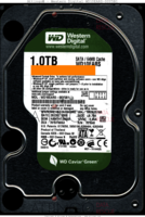 Western Digital Caviar Green WD10EARS-00Y5B1 WD10EARS-00Y5B1 26 DEC 1009 Thailand  SATA front side