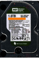 Western Digital Caviar Green WD10EARS-00Y5B1 WD10EARS-00Y5B1 09 FEB 2011 Thailand  SATA front side