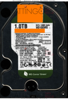 Western Digital Caviar Green WD10EARS-00Y5B1 WD10EARS-00Y5B1 11 JAN 2010 Malaysia  SATA front side