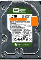 Western Digital Caviar Green WD10EARS-00Y5B1 WD10EARS-00Y5B1 13 JUN 2010  N3565 SATA front side