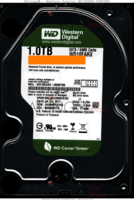 Western Digital Caviar Green WD10EARX-00N0YB0 WD10EARX-00N0YB0 04 JUL 2011 THAILAND  SATA back side