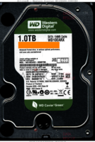 Western Digital Caviar Green WD10EARX-00N0YB0 WD10EARX-00N0YB0 16 JAN 2012 THAILAND  SATA front side