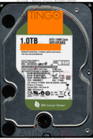 Western Digital Caviar Green WD10EARX-00N0YB0 WD10EARX-00N0YB0 25 MAR 2012 Thailand  SATA front side